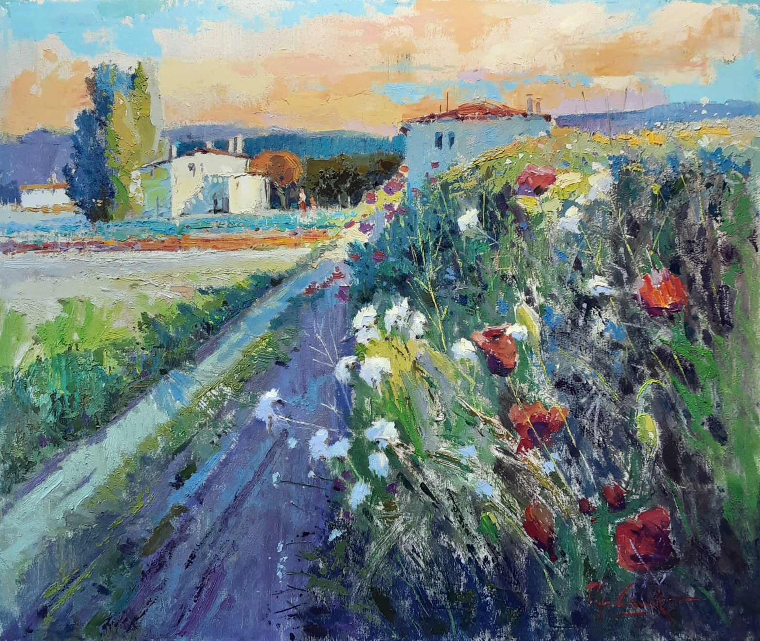 «Cami de roselles, floretes i casetes»